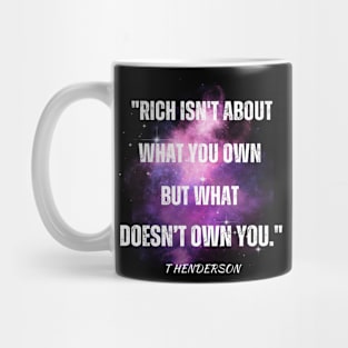 Rich and Free Mug